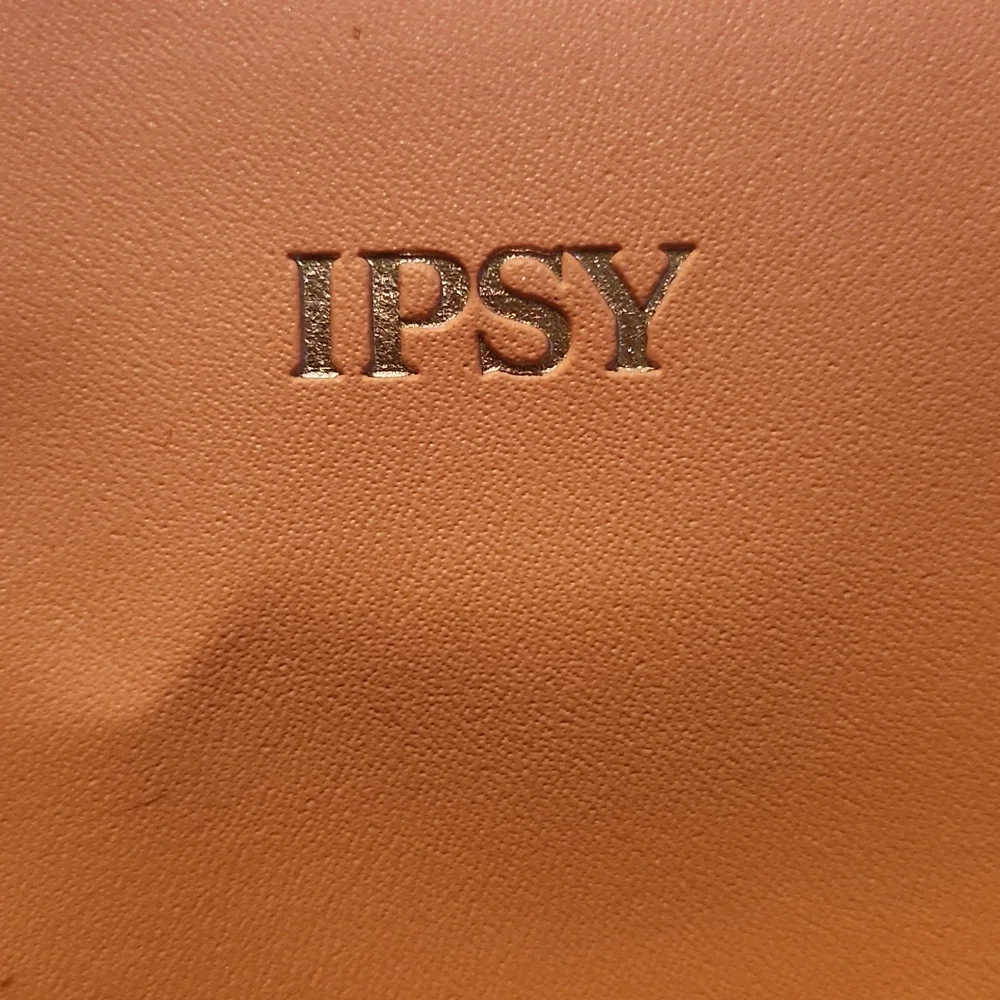 Ipsy Sunset Travel Makeup Bag